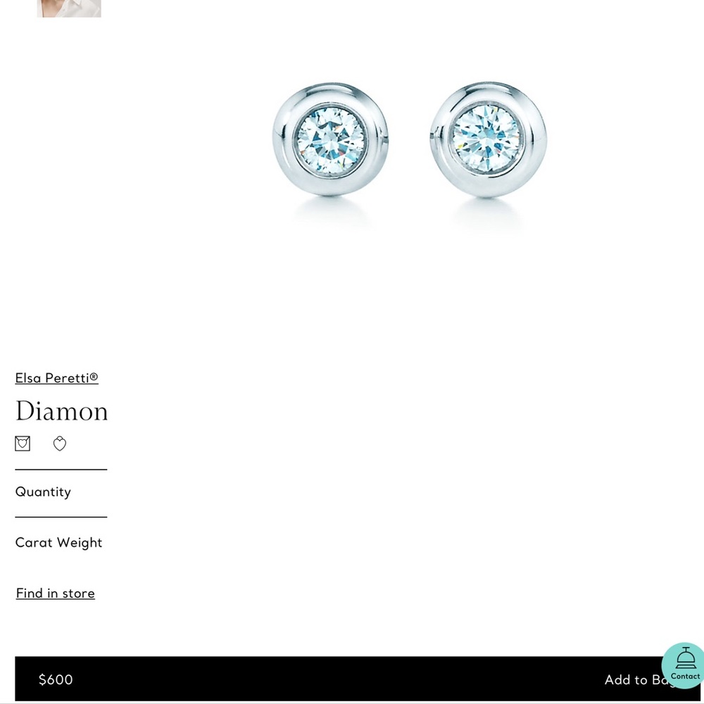 Tiffany diamonds earrings
